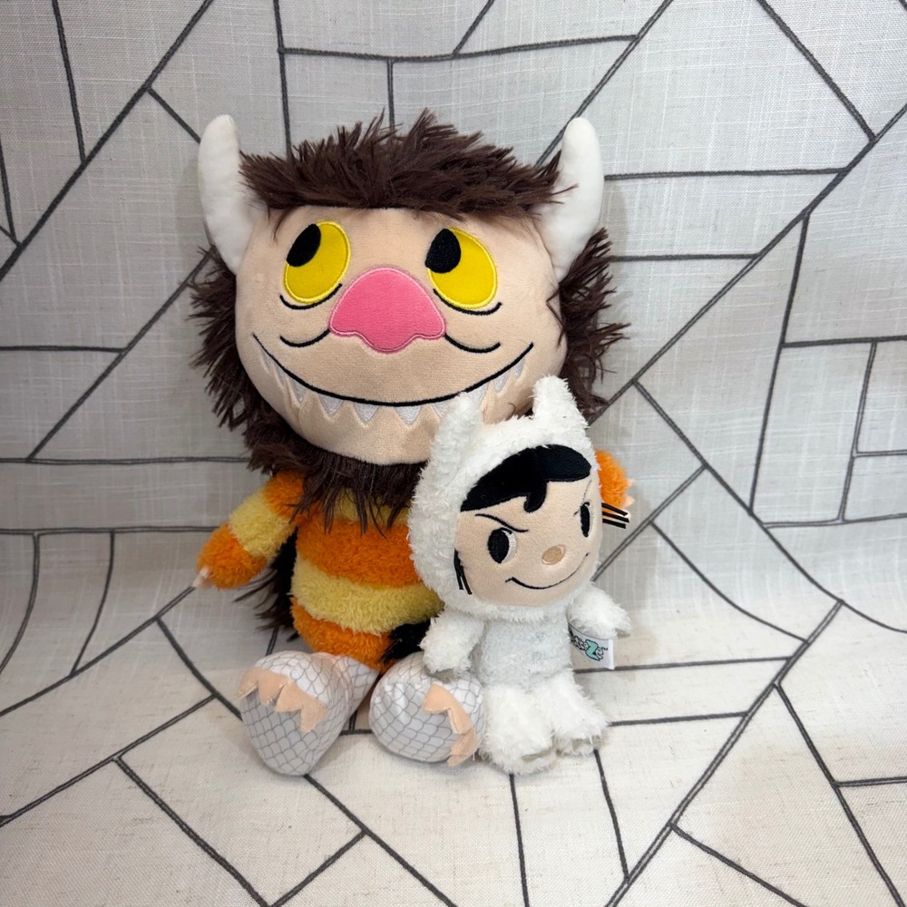 Where the Wild Things Are Max & Moishe Cuteeze Plush Duo 12" Kids Preferred
